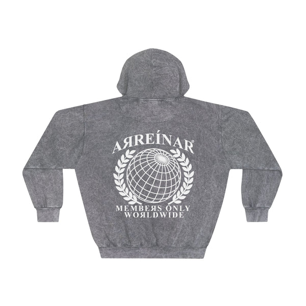 MEMBERS ONLY - MINERAL WASHED HOODIE