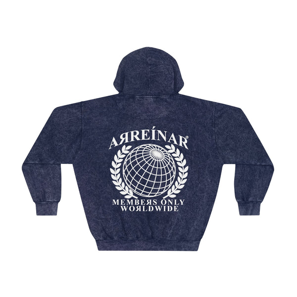 MEMBERS ONLY - MINERAL WASHED HOODIE