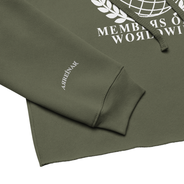 MEMBEЯS ONLY - CROPPED HOODIE