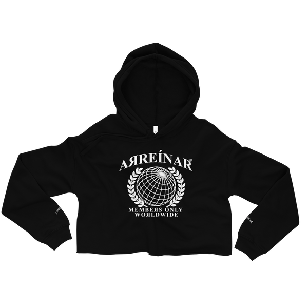 MEMBEЯS ONLY - CROPPED HOODIE