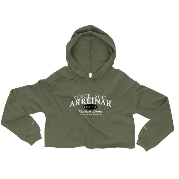 LUXURY SINCE ‘13 - CROPPED HOODIE
