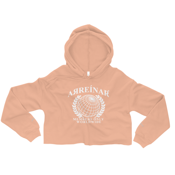 MEMBEЯS ONLY - CROPPED HOODIE