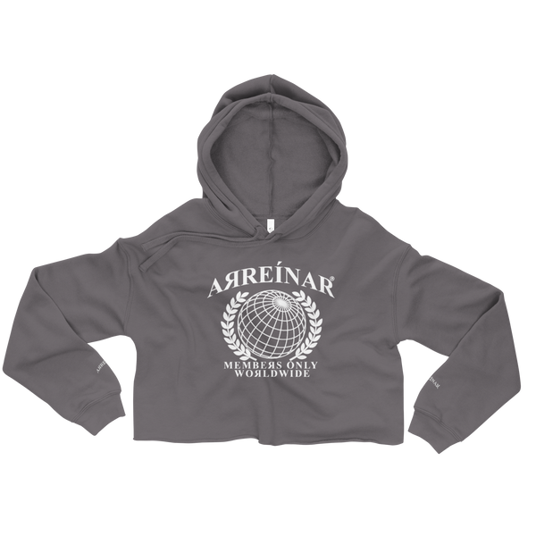 MEMBEЯS ONLY - CROPPED HOODIE